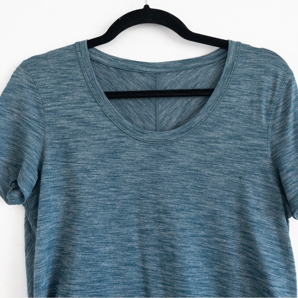 Lululemon Blue Meant To Move Short Sleeve Top - Picture 7 of 13